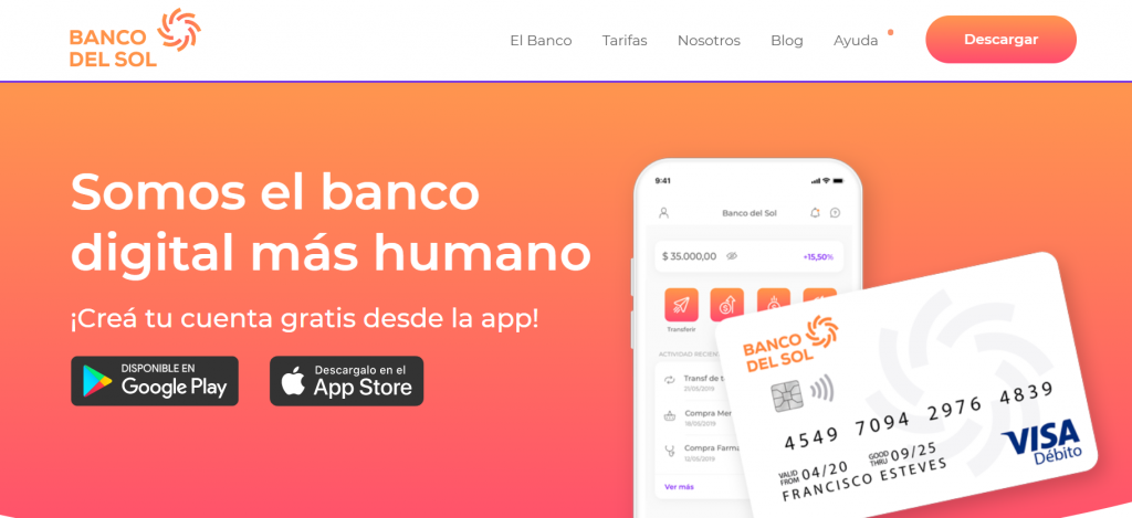 banco digital del sol
