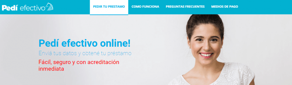 pedir efectivo