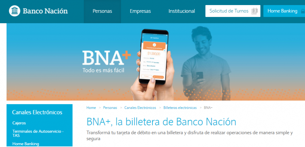 bna+ banco nacion