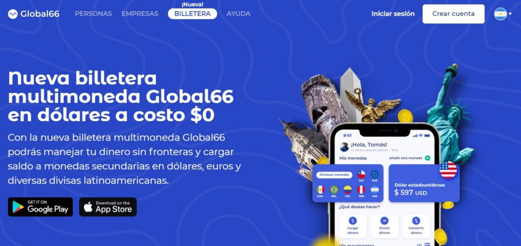 billetera global 66 argentina