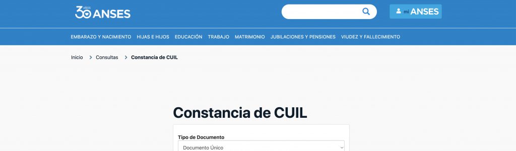 cuil anses