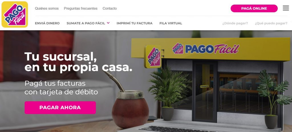 web pago facil