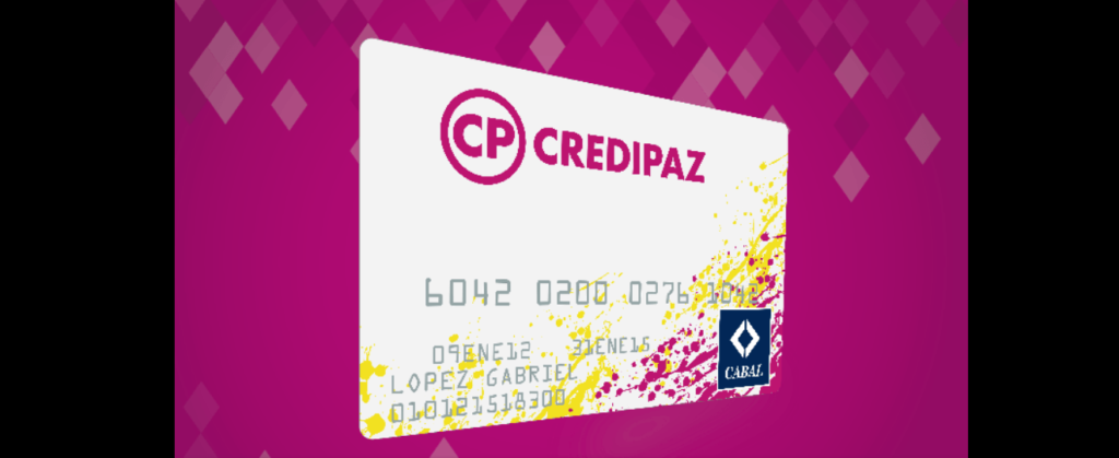 Tarjeta Credipaz de crédito cabal
